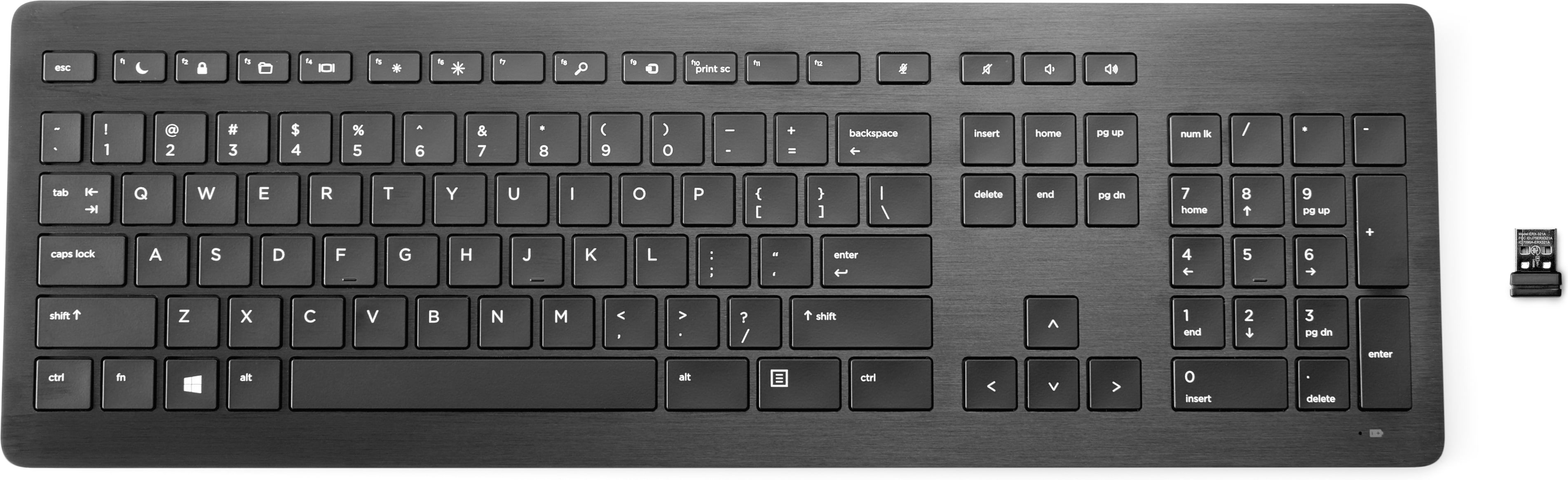HP Premium Draadloos Toetsenbord - QWERTY - Zwart