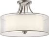 Kichler LED Plafondlamp Lacey | 4X E27 Max 60W | Dimbaar | Antique Pewter