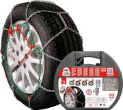 Merkloos Sneeuwkettingen van metaal mm, maat nr. 80, set van 2, inclusief handschoenen