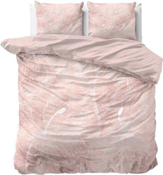 Sleeptime Dory Dekbedovertrekset - Tweepersoons - 200x200/220 cm - Roze