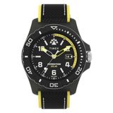 Timex Freedive Ocean TW2V66200 Horloge - Textiel - Zwart - Ø 46 mm