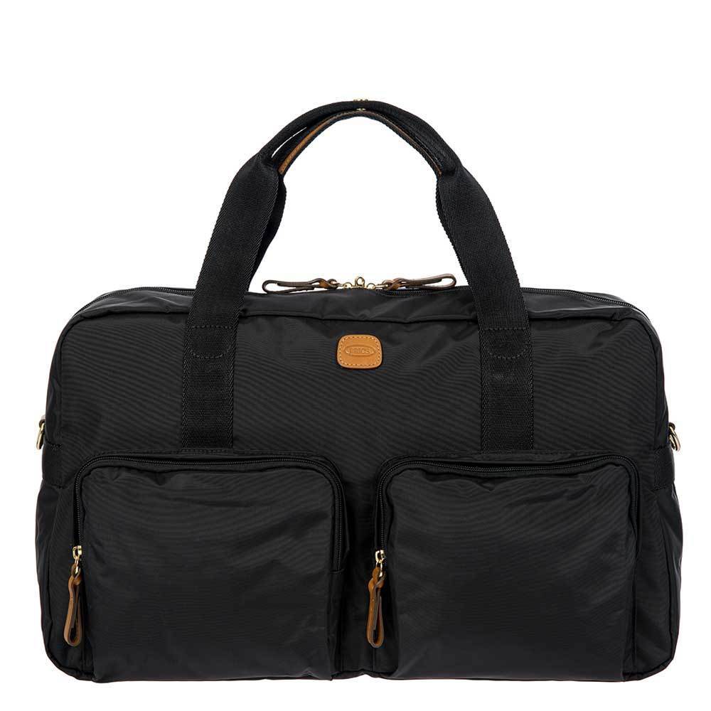 Bric's X-Travel Holdall black Weekendtas Zwart