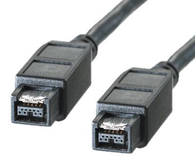 ROLINE IEEE 1394b / IEEE 1394 kabel, 9/9 polig 1,8 m