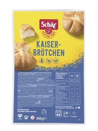 Schar Schar Kaiserbroodjes Glutenvrij