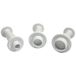 PME MR151 ronde zuigersnijder, set van 3, kunststof, wit