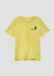 s.Oliver T-shirt Manches courtes Col rond Coton Jaune