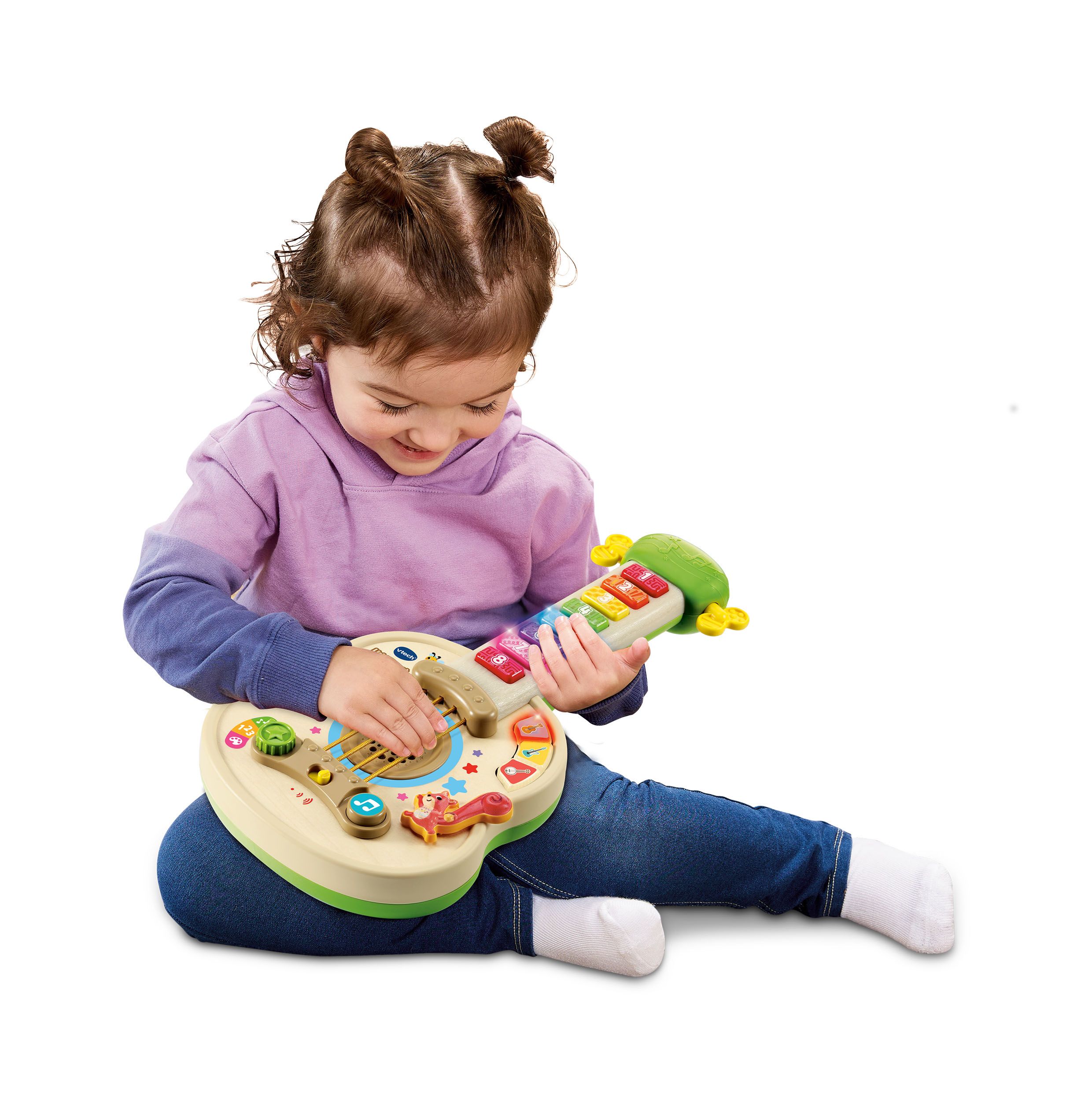 VTech Lichtjespret Gitaar - Multicolour