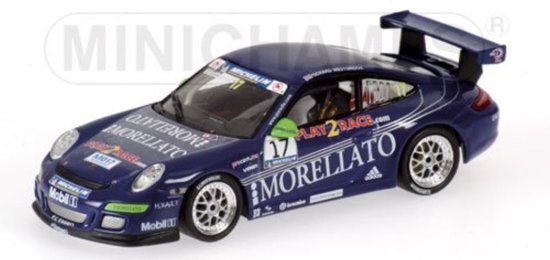 PORSCHE 911 GT3 Cup Team Morellato #17 Supercup 2006 - 1:43 - Minichamps