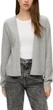 Q/S by s.Oliver Women's Cardigan - 9400 GREY/BLACK - Size XL
