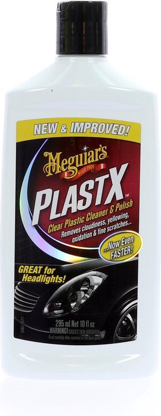Meguiar's PlastX Clear Plastic Cleaner & Polish - 300ml - Lampenreiniger