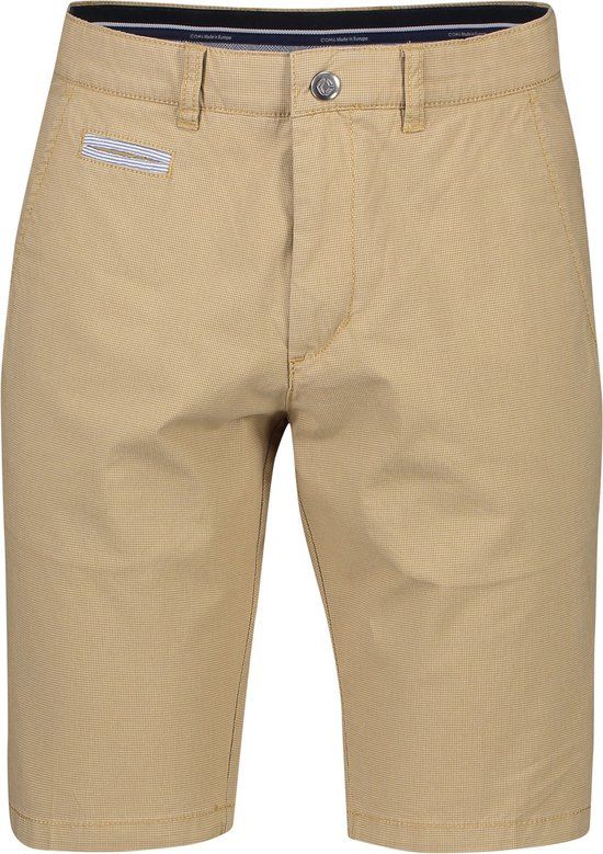 COM4 Korte Broek Camel - Heren - Maat 56 - Regular Fit - Casual