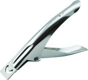 Merkloos / Sans marque Cheaperito Nagelknipper voor kunstnagels, zilver