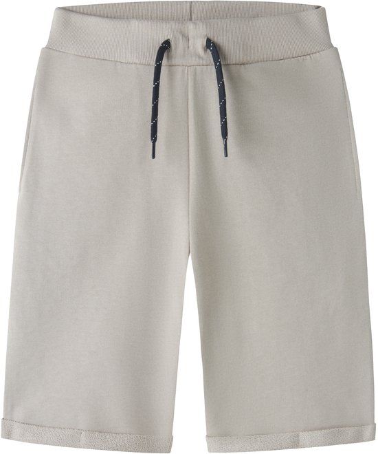 NAME IT NKMVASSE SWE LONG SHORTS UNB Jongens Bermuda shorts beige maat 146
