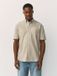 Next Heren Korte Mouw Lightweight Pocket Oxford Shirt Naturel