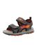 LURCHI Open schoenen 'Rosco' goudgeel / donkergrijs / oranje / rood