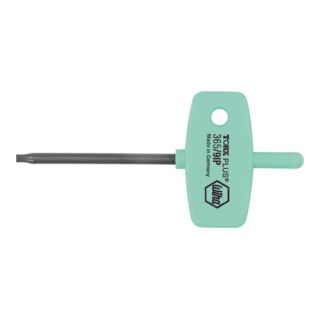 Wiha L-sleutel met sleutelgreep TORX PLUS® zwart oxide 9IP x 40 mm