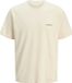 JACK & JONES Jorsplit Back Tee Ss Crew Neck T-shirt homme - Blanc - L
