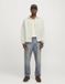 JACK&JONES - JORGREENPOINT JACQUARD OVERSHIRT LS LN - Hommes - Chemises - L - Coton - Antique White