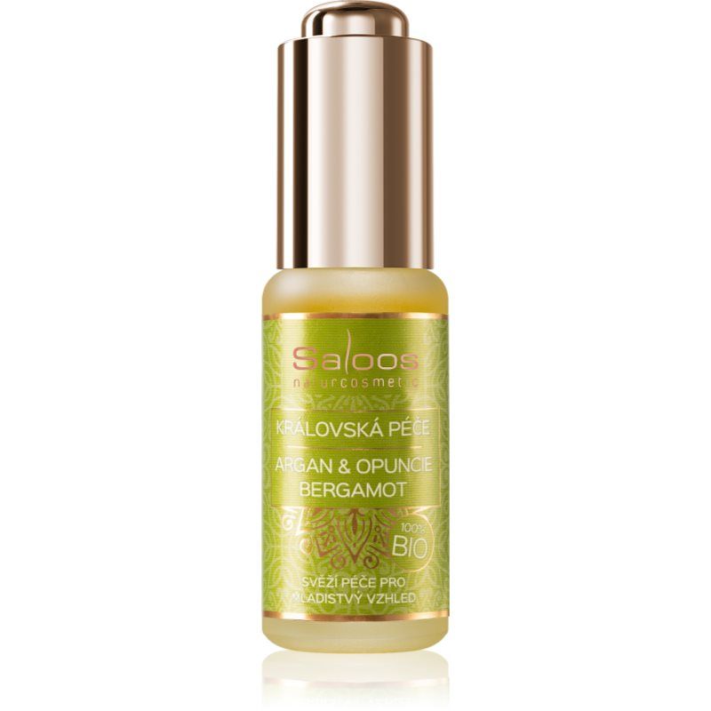 Saloos Bio Kings Care Argan Opuntia Bergamot - 20 Ml Facial Oil