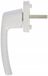Raamgreep Roto Line TS6560 Raamkruk met Sleutel, Wit, 7x37mm
