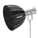 NEEWER Parabolic Softbox Quick Release met Diffuser en Grid, 22" Fotografie Softbox Bowens Mount voor CB60 CB200B MS60 MS150B Q4 LED Video Licht Compatibel met Godox Compatibel met Aputure, NS55P
