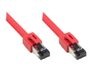 Alcasa 8080-200R netwerkkabel Rood 20 m Cat8.1 S/FTP