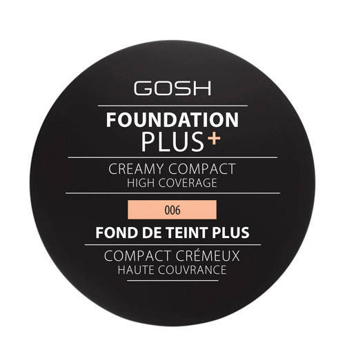 Gosh Plus + Creamy Compact High Coverage foundation - Golden Golden