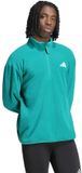 Adidas Adi365 Running Essentials Winterised Fleece Sweatshirt Met Halve Rits Groen L Man