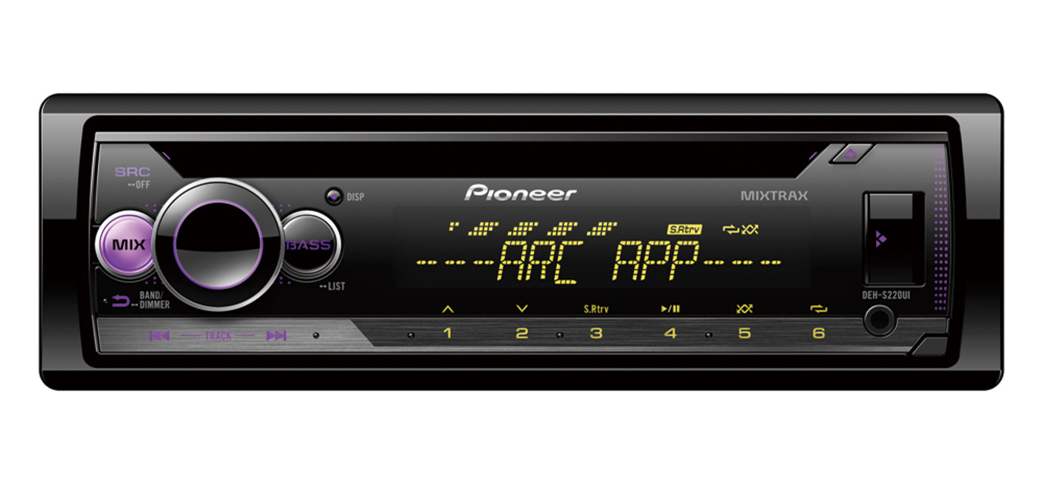 Pioneer DEH-S420BT-PH - Autoradio - Enkel din - Bluetooth - USB - 4x50 ...