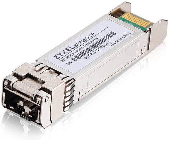 Zyxel SFP25G-LR-ZZ0101F netwerk transceiver module Vezel-optiek 25000 Mbit/s SFP28 1310 nm
