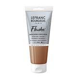 Lefranc Bourgeois 300599 Flashe acryl- en vinylverf, lichtecht, dekkend en bestand tegen veroudering - 80ml Tube, Raw Sienna
