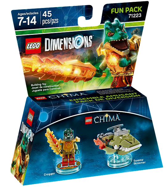 LEGO Dimensions Fun Pack - Cragger 71223 - Bouwspeelgoed
