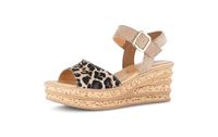 Gabor - Dames - Wandelsandalen - Leer - Kurk - Klittenband