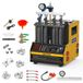 Nettoyeur et testeur d'injecteurs - 45 °C ultrasonique - 4 cylindres - Affichage numérique - 9 modes de test - 220 V et 12 V