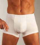 Hanro Cotton Superior Korte short - Blanc - XL