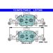 ATE Kit Plaquettes De Frein, Frein À Disque 13.0470-7345.2 Bmw