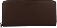 LIEBESKIND BERLIN Leren portemonnee Gigi Zip Around Wallet Roasted Coconut donkerbruin