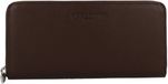 LIEBESKIND BERLIN Leren portemonnee Gigi Zip Around Wallet Roasted Coconut donkerbruin