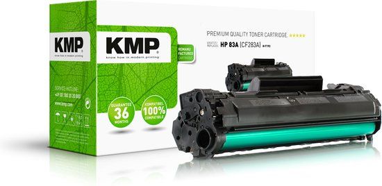 KMP Toner vervangt HP 83A, CF283A Compatibel Zwart 1600 bladzijden H-T193