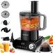 Robot de cuisine - 2,5 litres - 1500 W - Avec accessoires - Noir