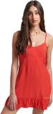 Superdry Vintage Minicami Jurk Dames Drop Kick Red