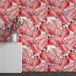 LUMALÉA Papier Peint Panoramique Flamants Roses