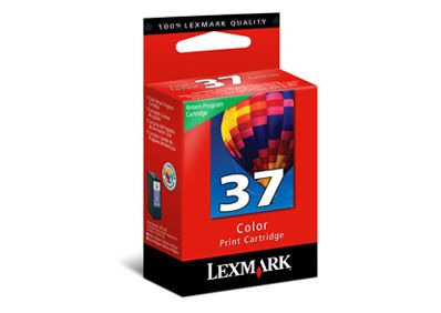 Lexmark Nr. 37 retourprogramma kleuren inktcartridge - Geel, Cyaan, Magenta