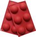 Moule en silicone rond forme bombe chocolat chaud 6 trous