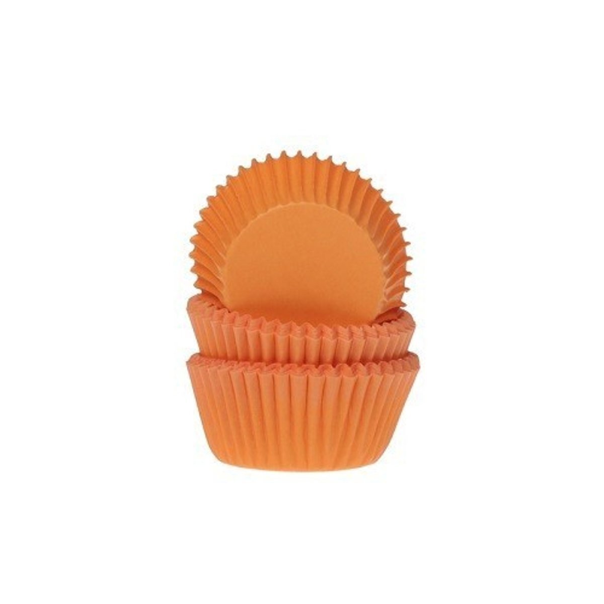 House of Marie Cupcake Cups MINI Oranje 35x23mm. 50st