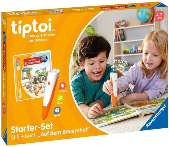 Ravensburger tiptoi® Starter Set: pen en boerderijboek