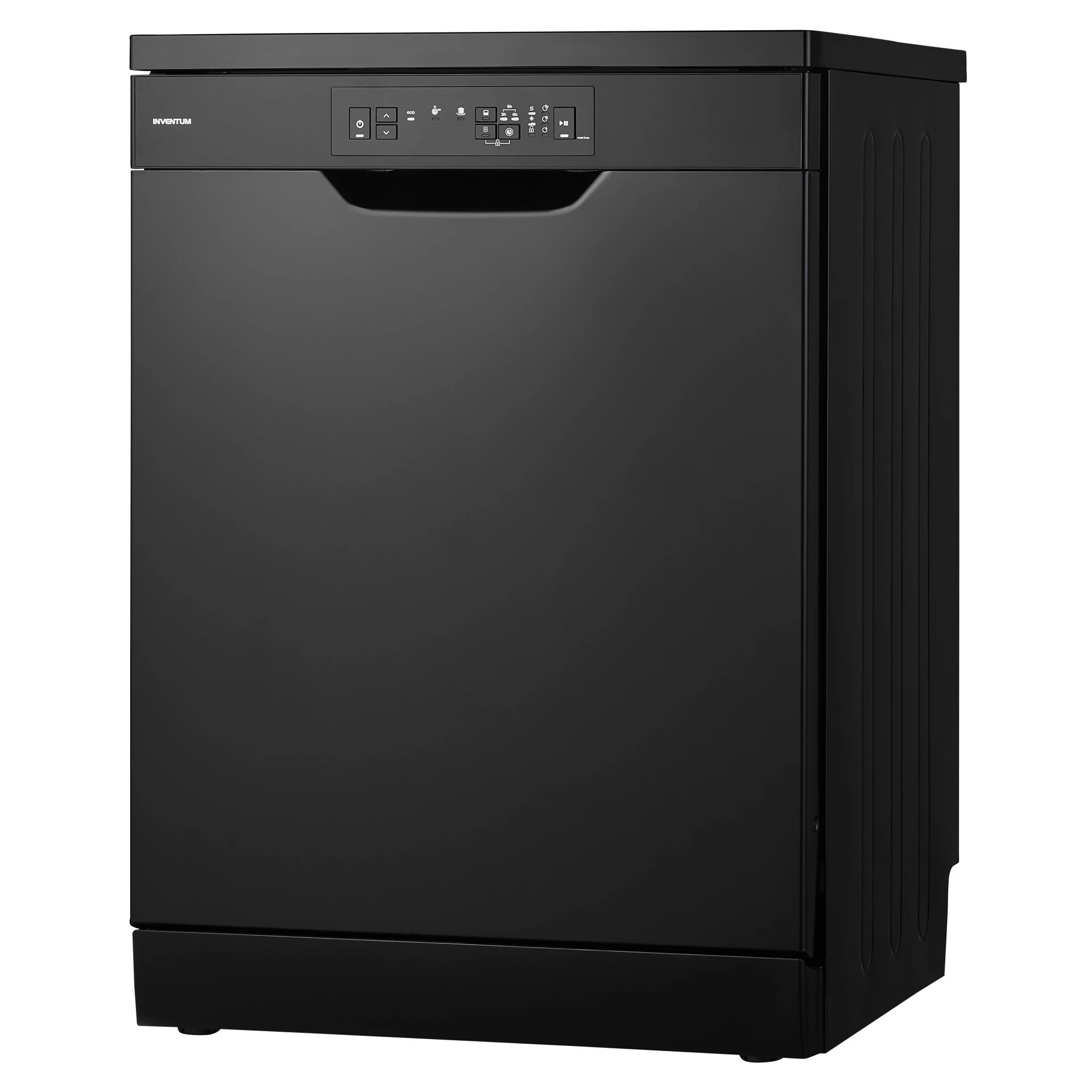 Inventum VVW6008AB - Vrijstaande Vaatwasser - 12 Couverts - Zwart