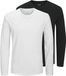 JACK&JONES JJEORGANIC BASIC TEE LS O-NECK 2PK MP Heren T-shirt