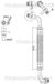 TRISCAN conduite haute pression et conduite basse pression climatisation 9010 28031 pour OPEL Corsa F