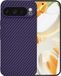Techsuit Hoesje geschikt voor Google Pixel 9 Pro - Carbonite FiberShell Carbon Back Cover - Violet